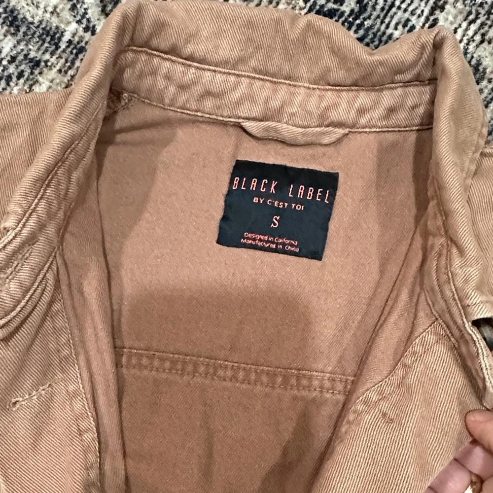 Black Label Tan Utility Jacket - Picture 2 of 5